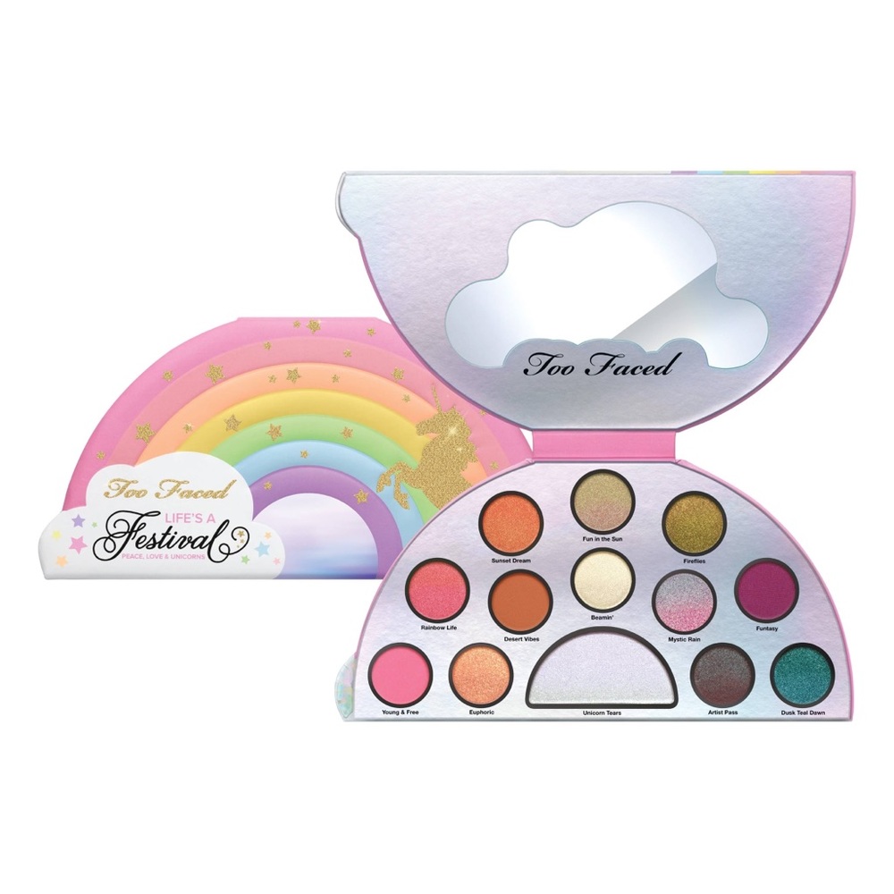 New! Too Faced Life’s a Festival eyeshadow palette